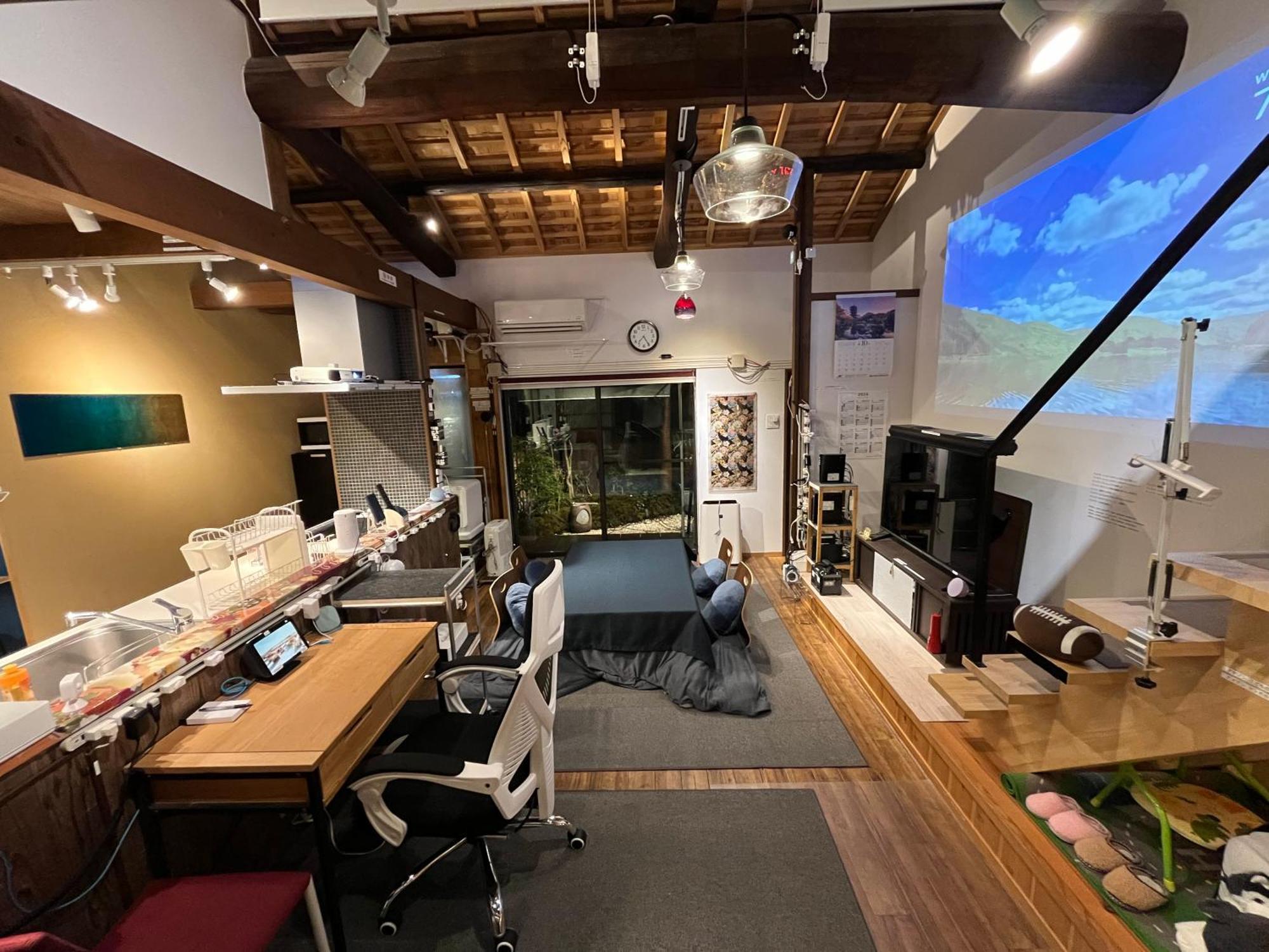 Nishijin No Sato 西陣之郷 -100 Yrs Smart & Sustainable Ai Arthouse With 10Gbps Wifi - Villa Kyoto Eksteriør billede