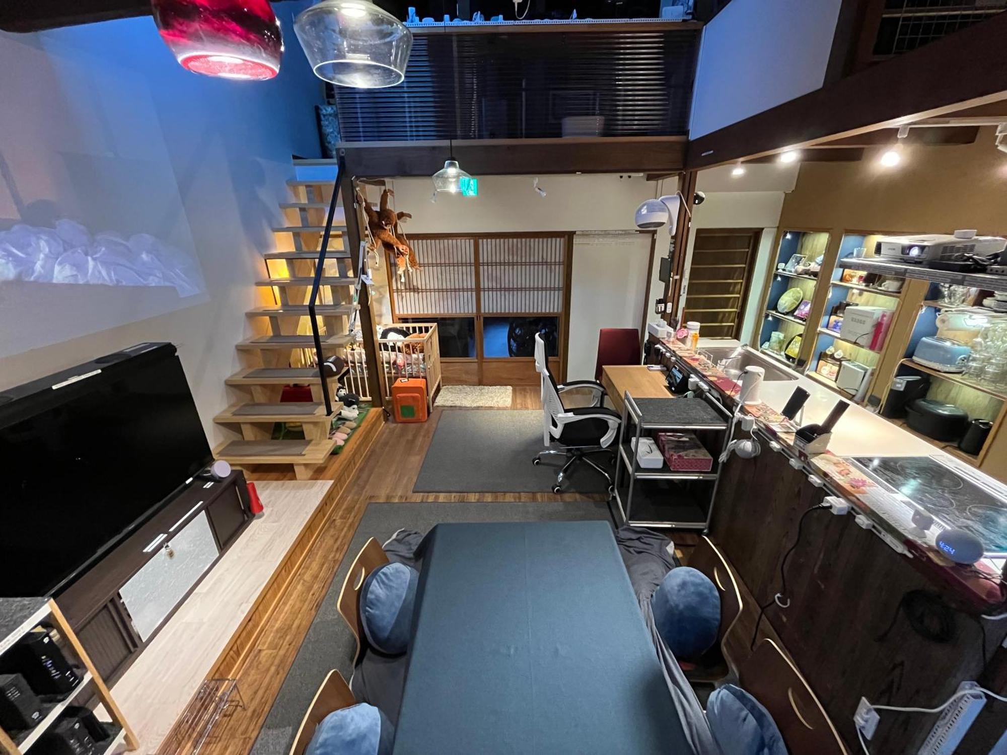Nishijin No Sato 西陣之郷 -100 Yrs Smart & Sustainable Ai Arthouse With 10Gbps Wifi - Villa Kyoto Eksteriør billede