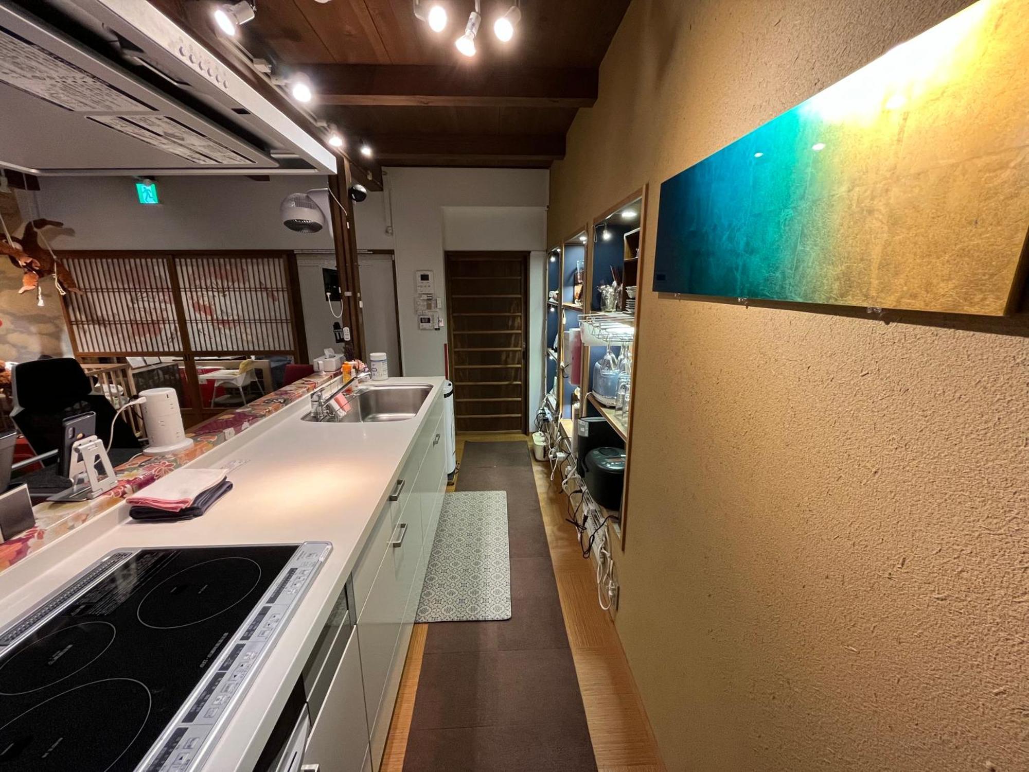 Nishijin No Sato 西陣之郷 -100 Yrs Smart & Sustainable Ai Arthouse With 10Gbps Wifi - Villa Kyoto Eksteriør billede